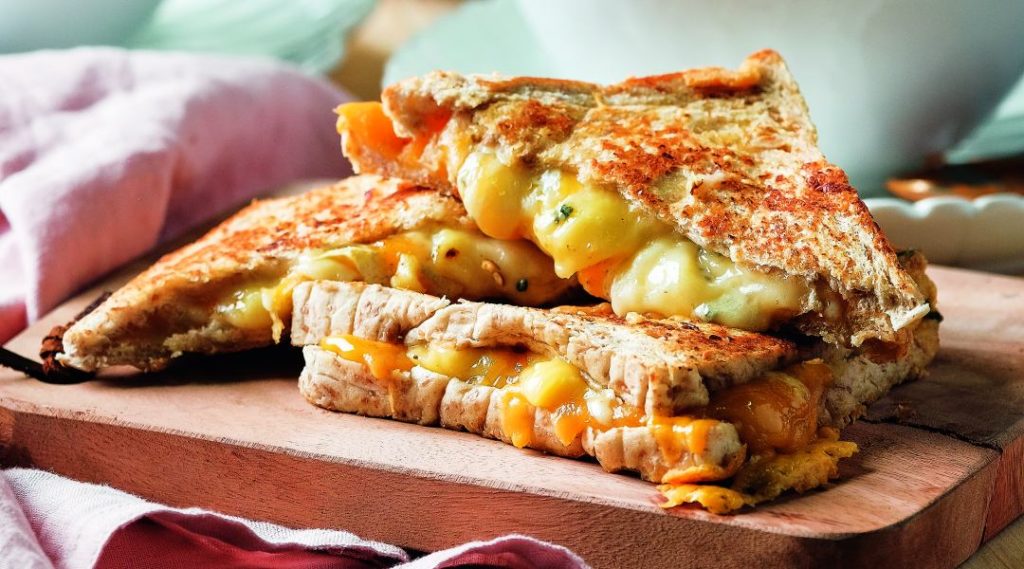 KId-Friendly Recipes to Try At Home - Gourmet Grilled Cheese Triangles
