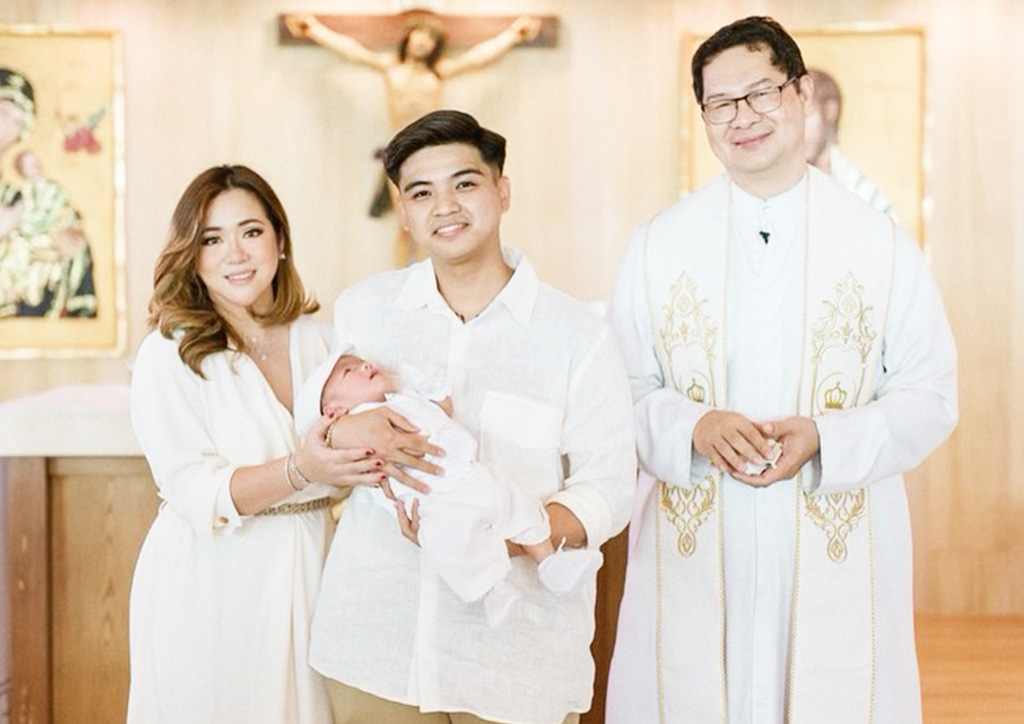 LOOK: Angeline Quinto Shares Photos from Her Son Sylvio's Baptism