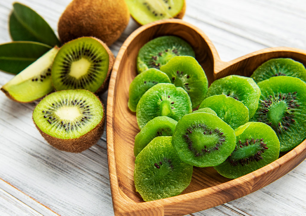 Kiwi fruits for digestion