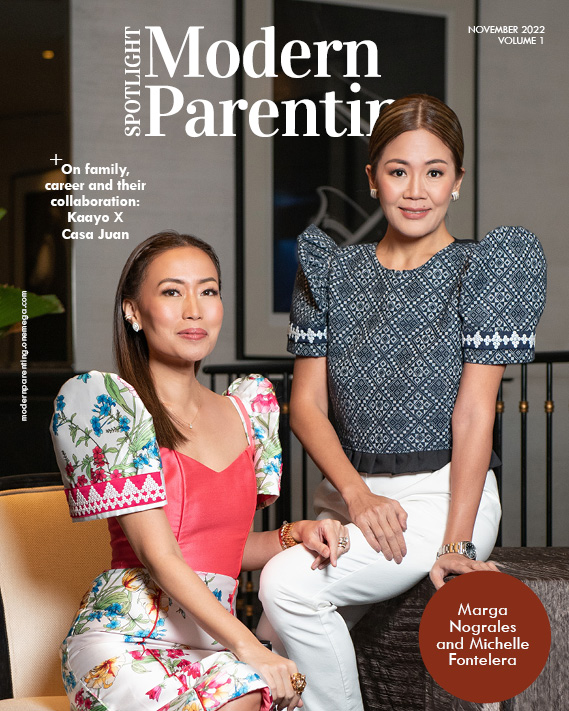Kaayo's Marga Nograles on the cover of Modern Parenting
