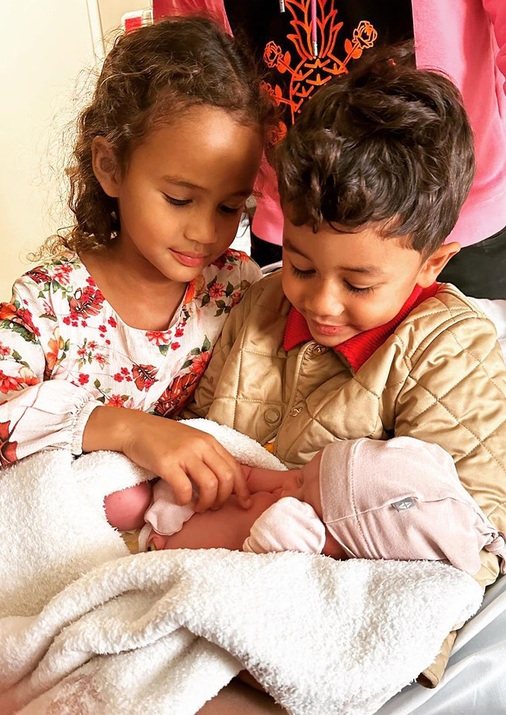 John Legend and Chrissy Teigen's daughters and son