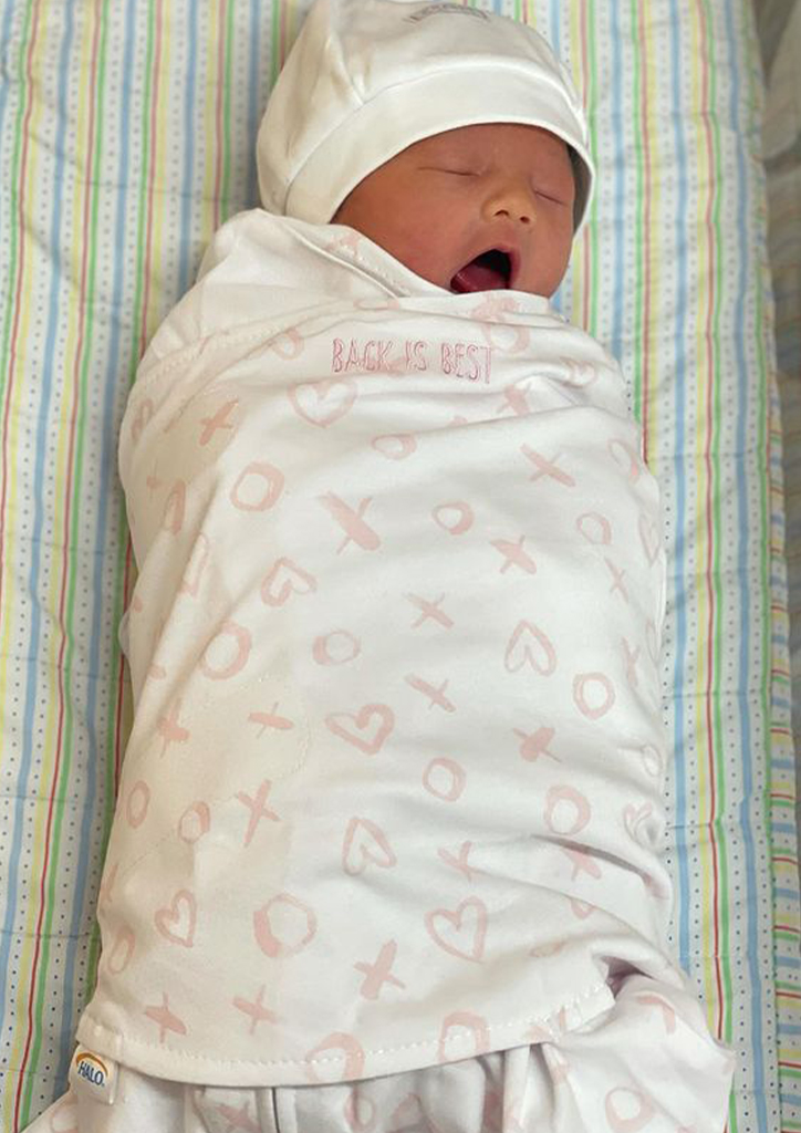 Melissa Ricks' new baby Mikaela
