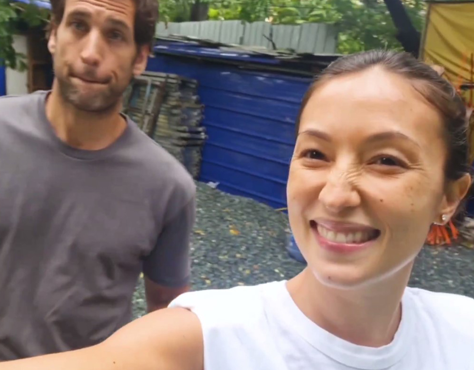 Solenn Heusaff and Nico Bolzico vlog about building their new house